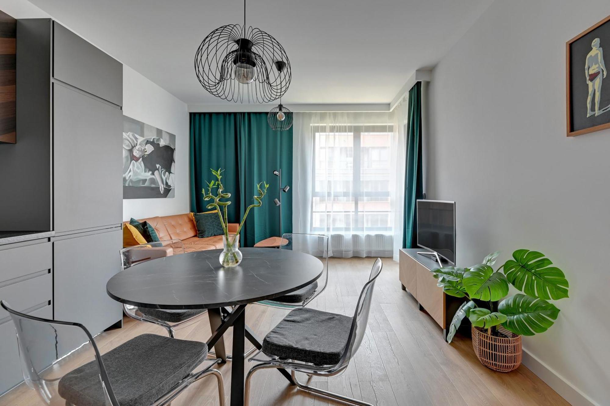 Doki Living By Blue Mandarin Parking & Foodhall Gdańsk Rom bilde