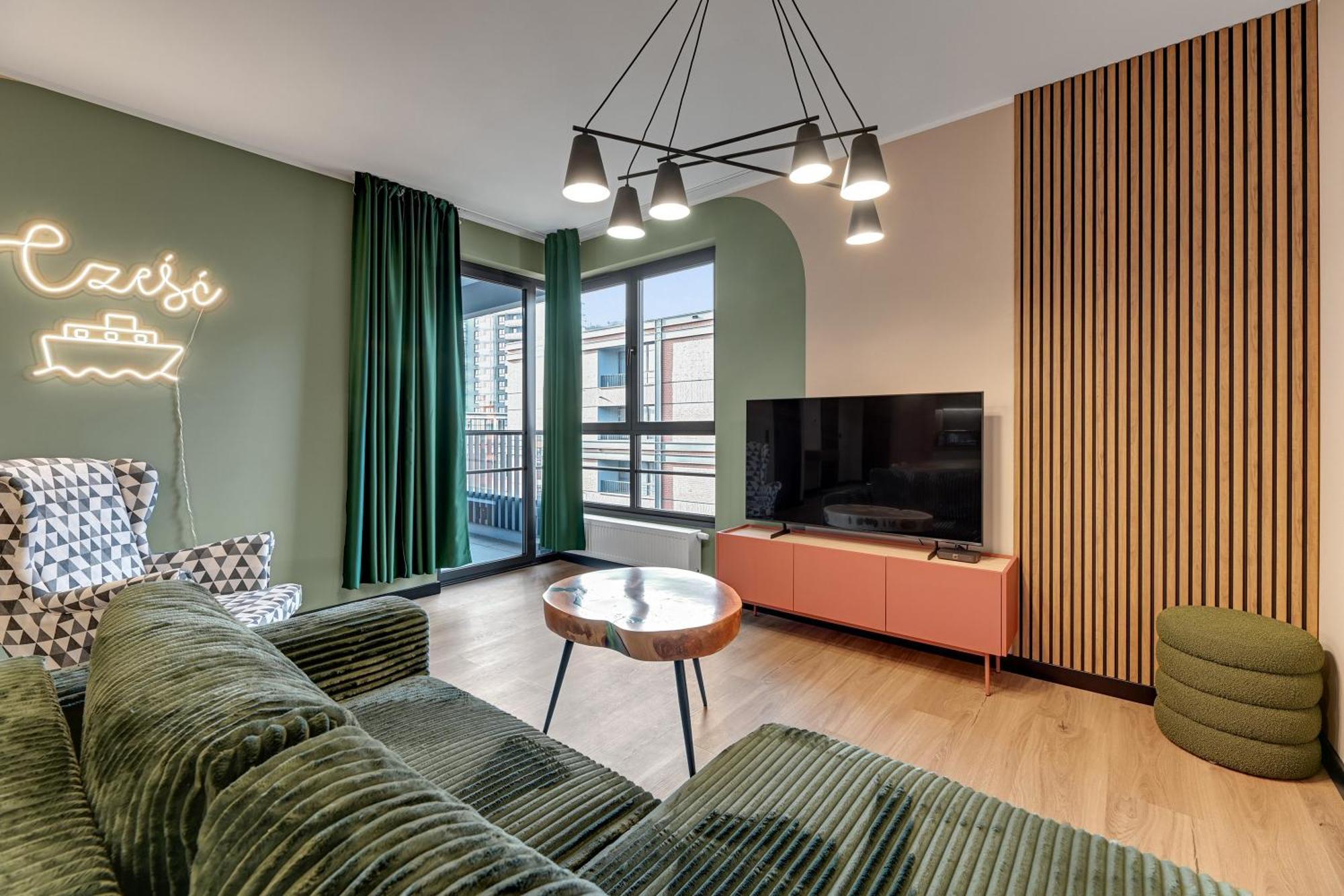 Doki Living By Blue Mandarin Parking & Foodhall Gdańsk Eksteriør bilde