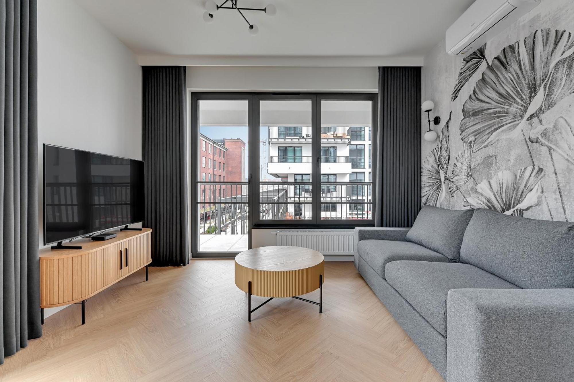 Doki Living By Blue Mandarin Parking & Foodhall Gdańsk Rom bilde